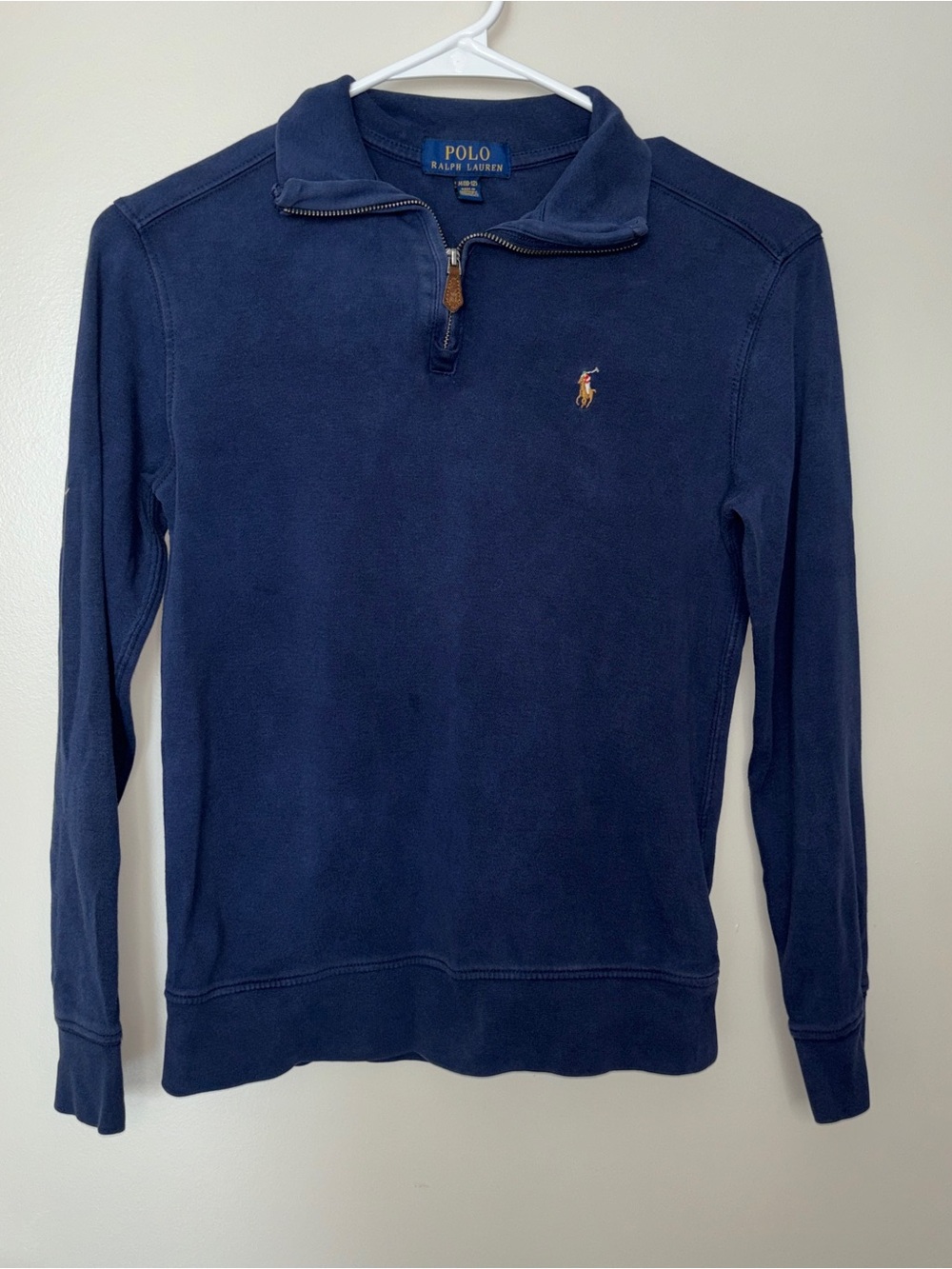 Polo by Ralph Lauren Navy Half-Zip Pullover with Pony Logo
